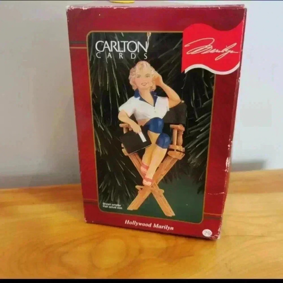 Vintage  Marilyn Monroe director Christmas ornament - Picture 4 of 6